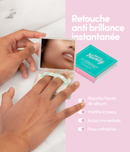 Papiers Matifiants + Recharge 150 feuilles