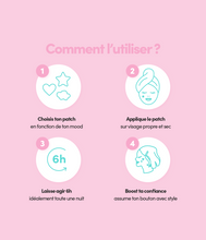 24 Patchs Boutons Unicorn Edition