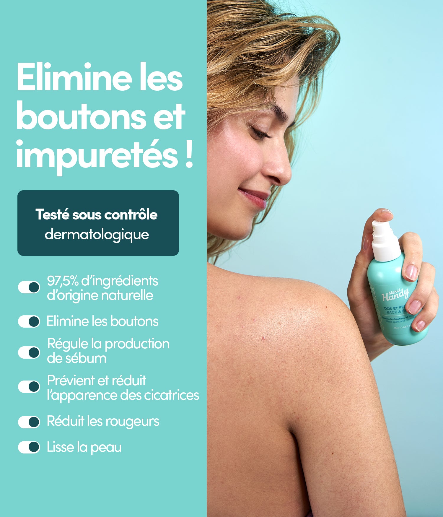 DUO Stop Boutons - Visage et Corps