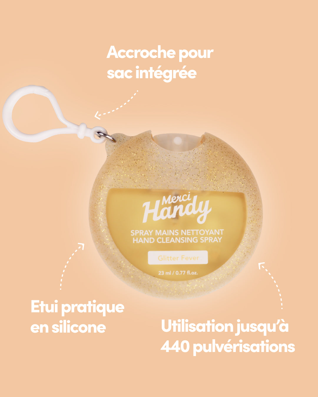 Spray Mains Nettoyant Glitter Fever