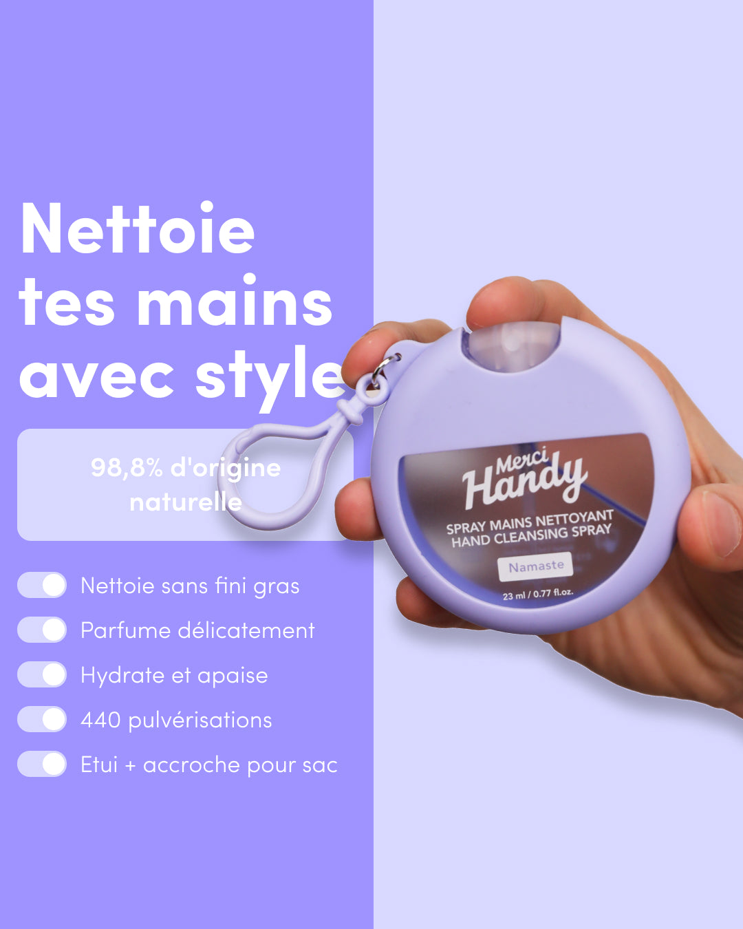 Namaste Hand Cleansing Spray