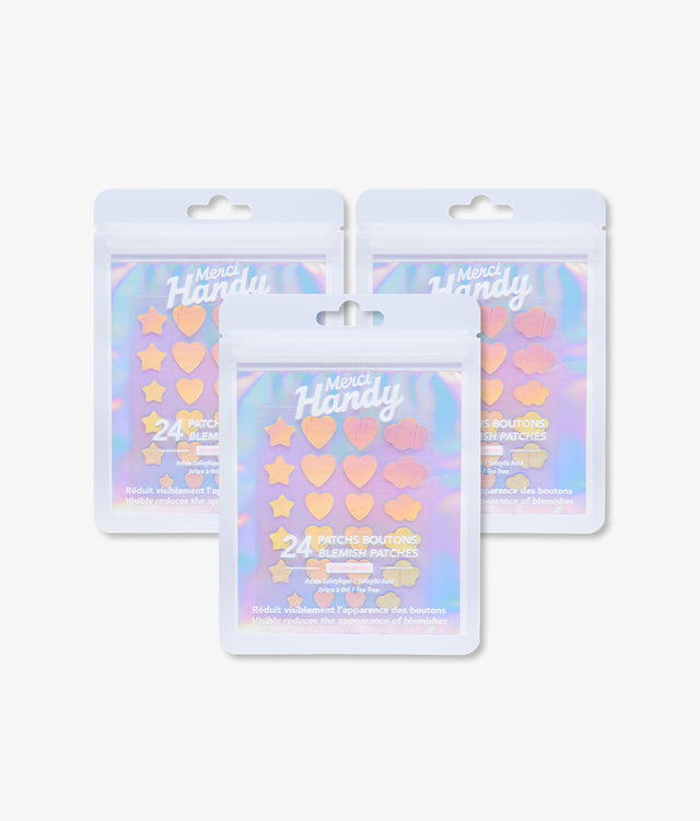 3 x 24 Holo Pimple Patches
