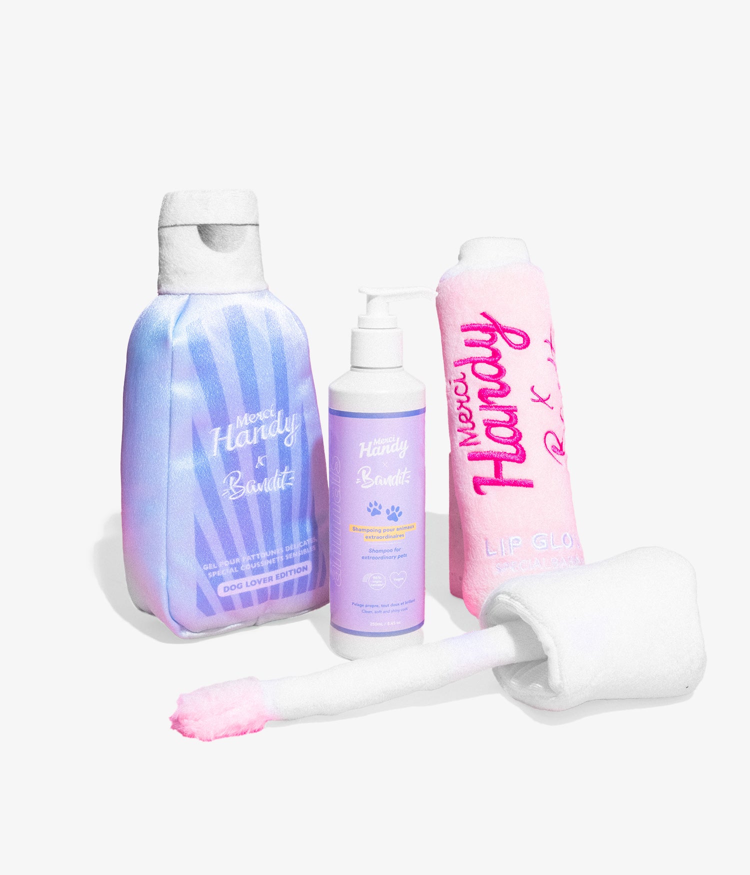 Master Pack Bandit: Shampoo + Soft toys