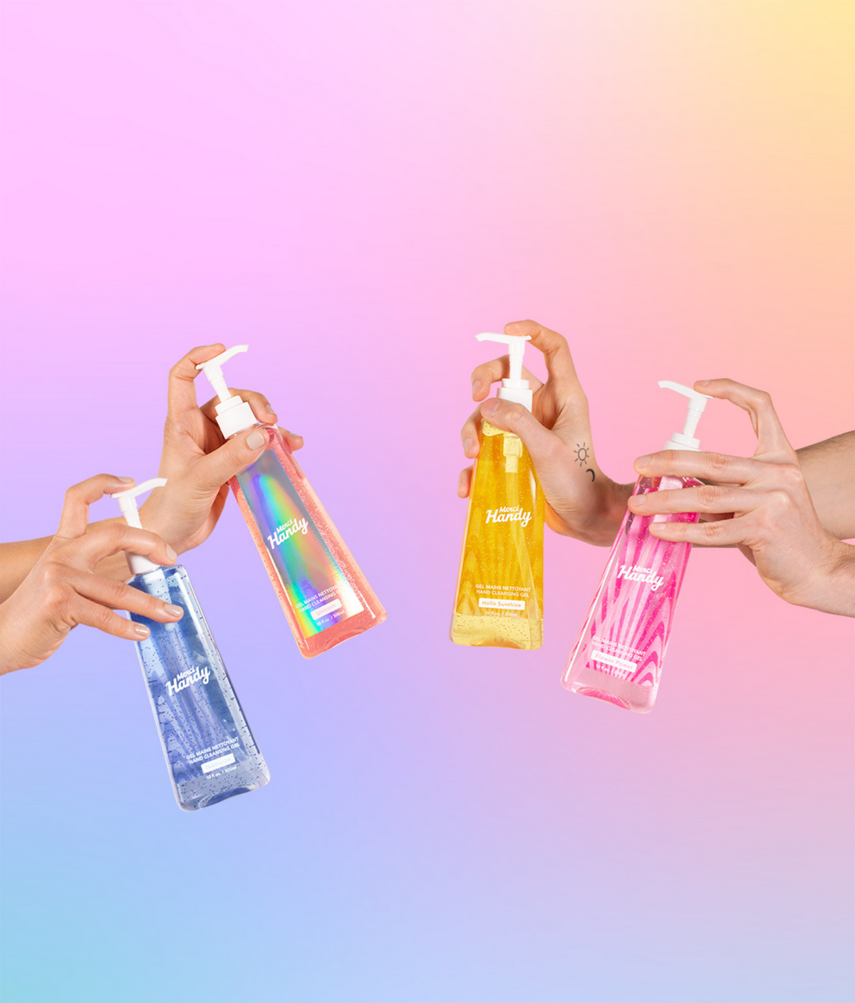 Hand Cleansing Gel Unicorn Edition Large Size