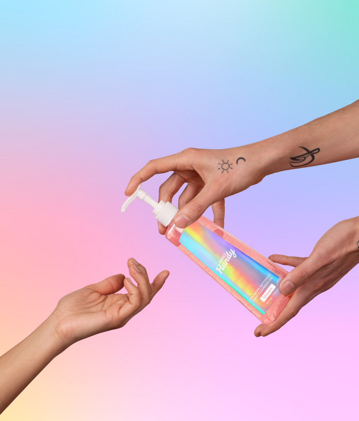 Hand Cleansing Gel Unicorn Edition Large Size